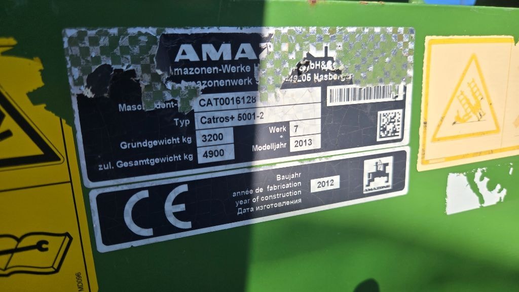 Dechaumeur AMAZONE CATROS+ 5001-2 - photo slide 2