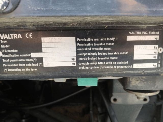 Tracteur chargeur VALTRA N113H3 - photo slide 34