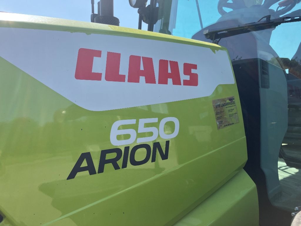 Tracteur CLAAS ARION 650 CIS+ - photo slide 20