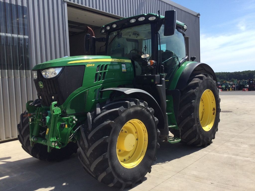 Tracteur JOHN DEERE 6195R - photo slide 1