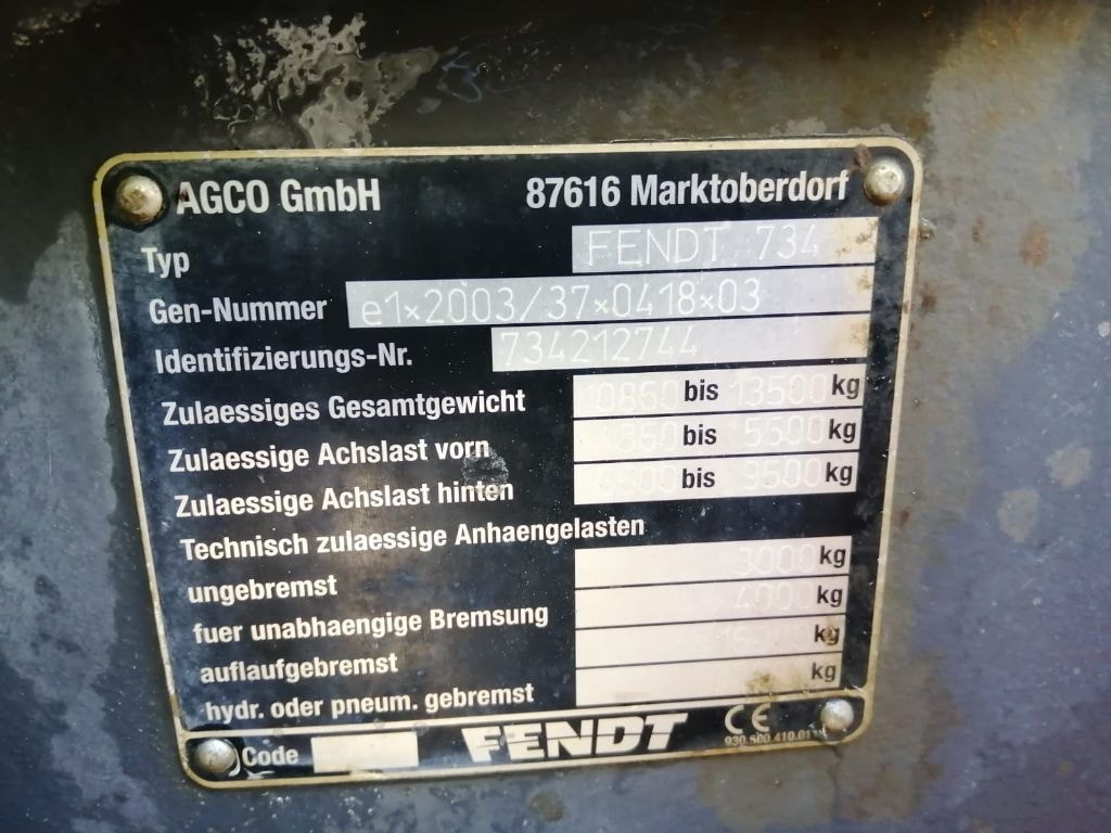 Tracteur FENDT 718 VARIO PROFI + - photo slide 26