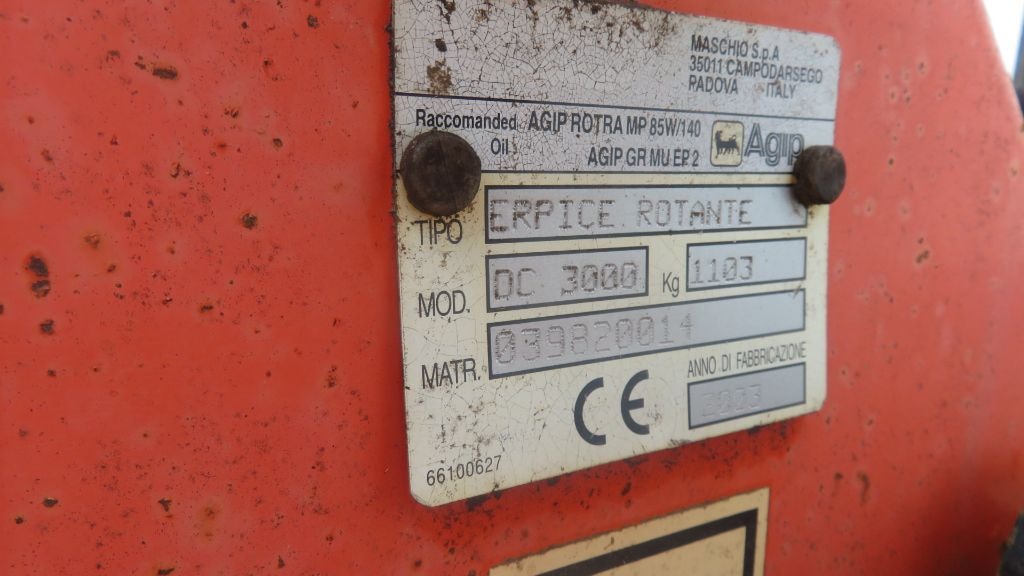 Herse rotative MASCHIO DC3000 - photo slide 19