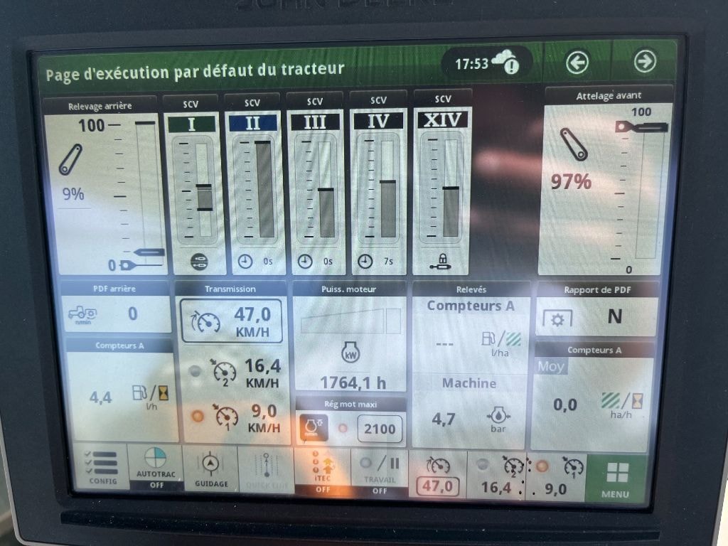 Tracteur JOHN DEERE 6155R - photo slide 11