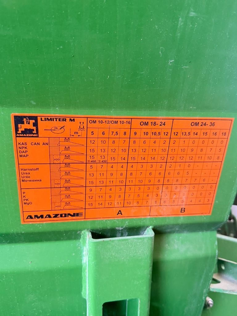 Epandeur engrais AMAZONE ZG-B 5500 - photo slide 15