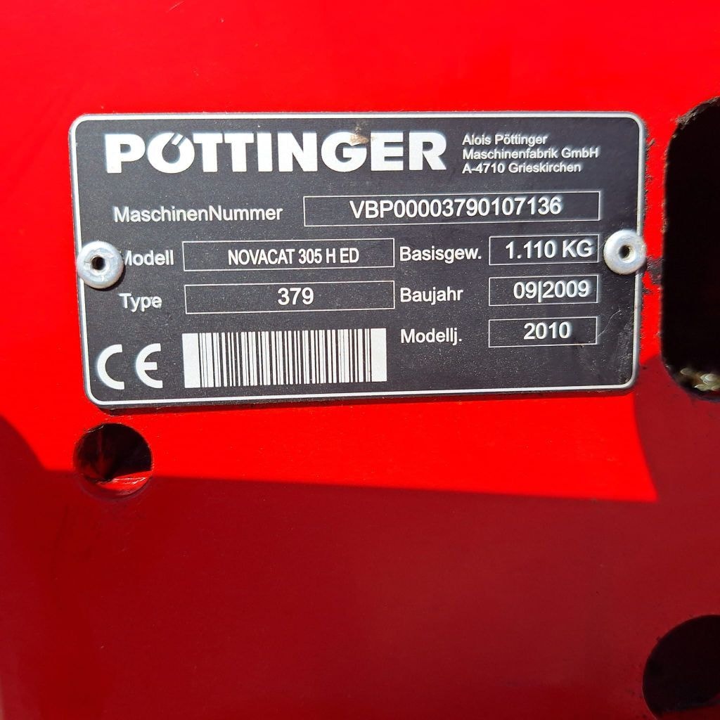 Faucheuse POTTINGER Novacat 305 H ED  - photo slide 9