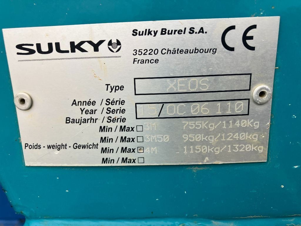 Semoir en ligne SULKY XEOS HD - photo slide 13