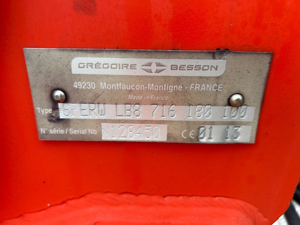 Charrue GREGOIRE BESSON SPERB LB8 - photo slide 7