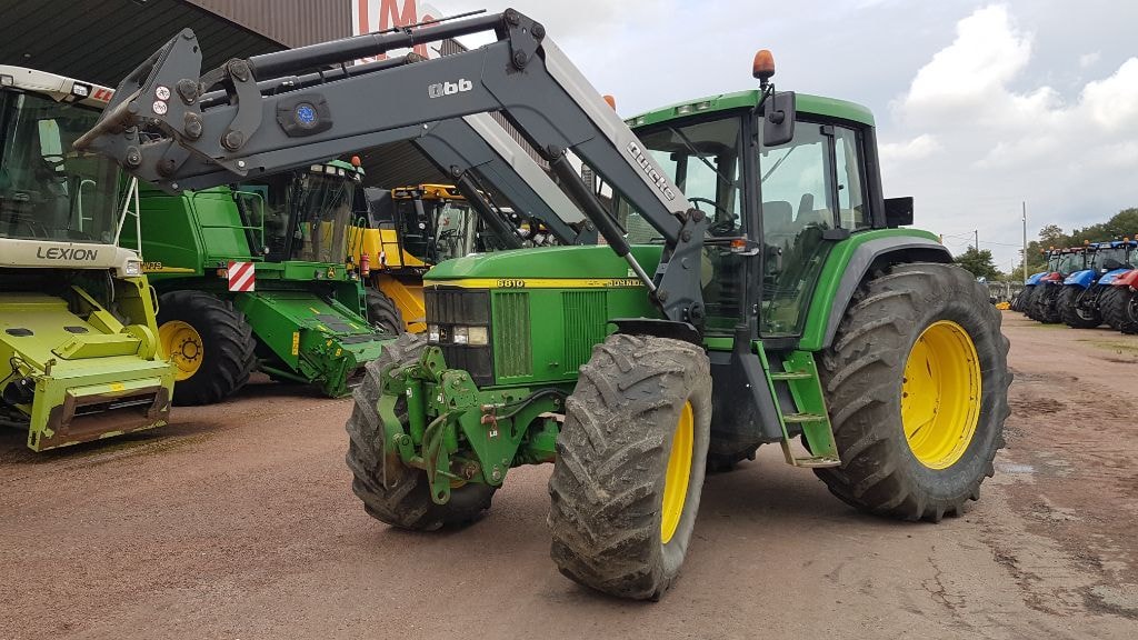 Tracteur chargeur JOHN DEERE 6810 TLS - photo slide 1