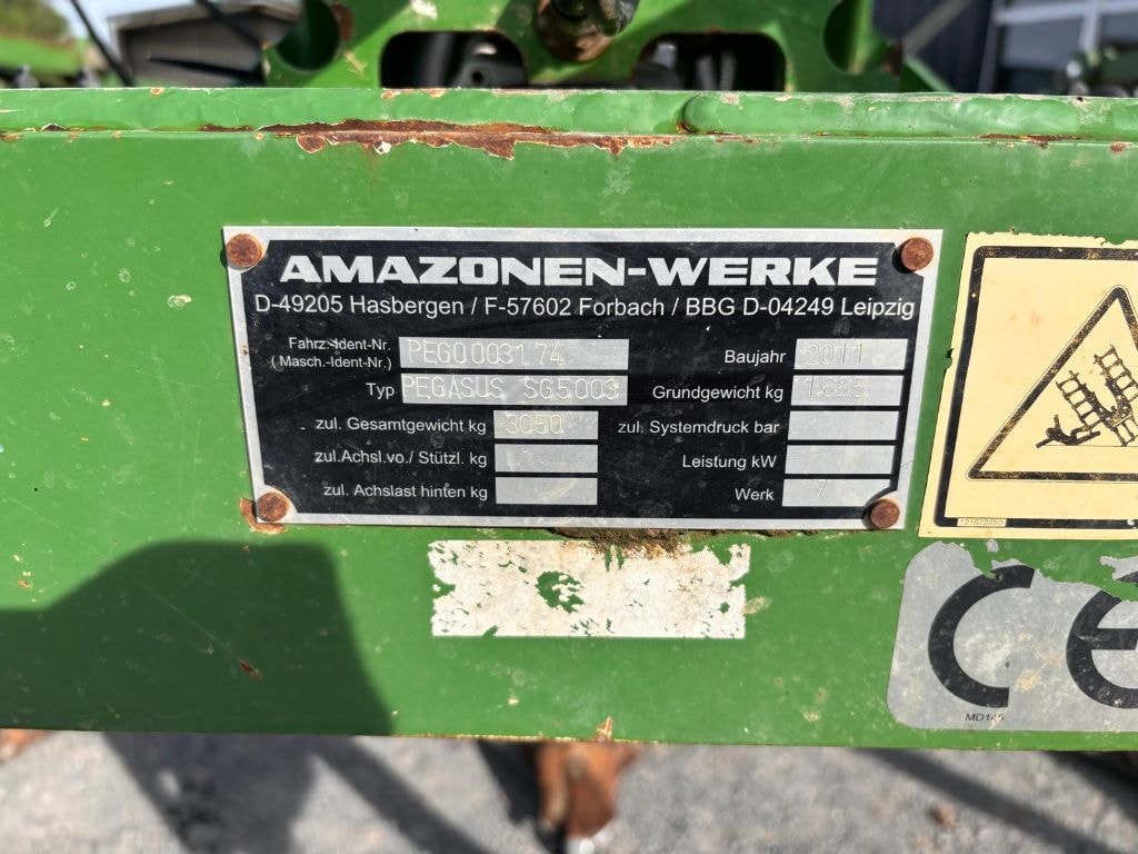 Dechaumeur AMAZONE PEGASUS SG5 - photo slide 21