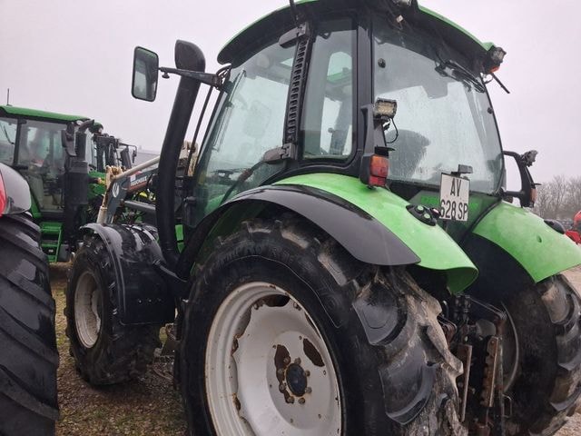 Tracteur chargeur DEUTZ FAHR AGROTRON 90 + FAUCHEUX F200 - photo slide 5