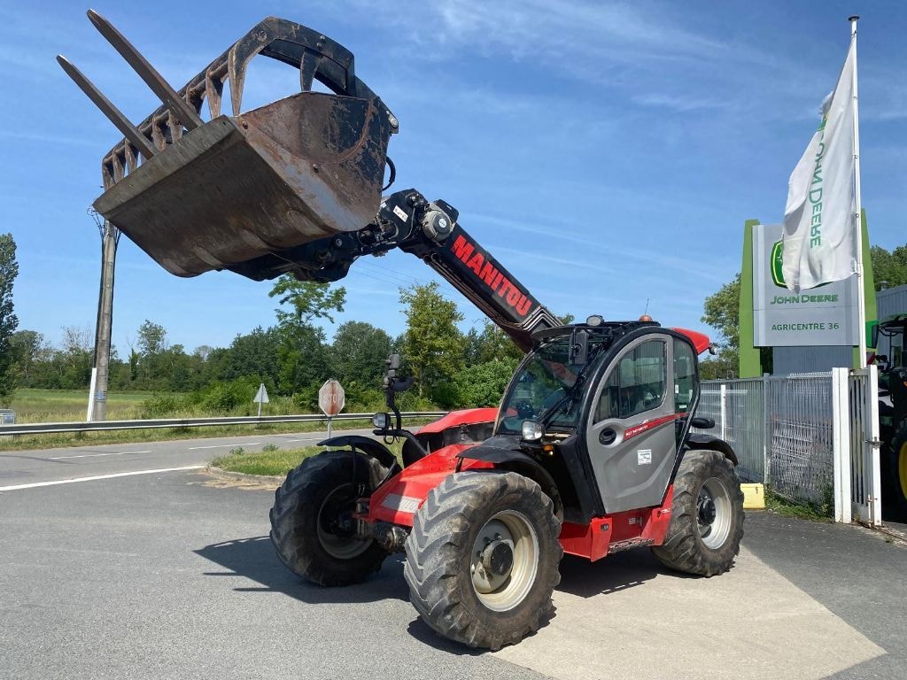 Telescopique MANITOU MLT 741-140 V+ - photo slide 1