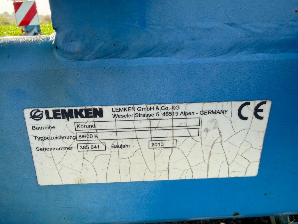 Combine de préparation de sol LEMKEN KORUND 8 / 600 K - photo slide 8