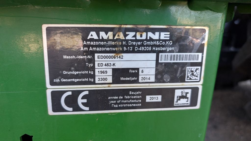 Semoir monograine AMAZONE ED 452 K - photo slide 29
