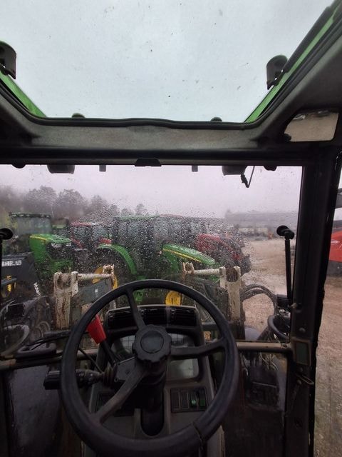 Tracteur chargeur DEUTZ FAHR AGROTRON 90 + FAUCHEUX F200 - photo slide 12