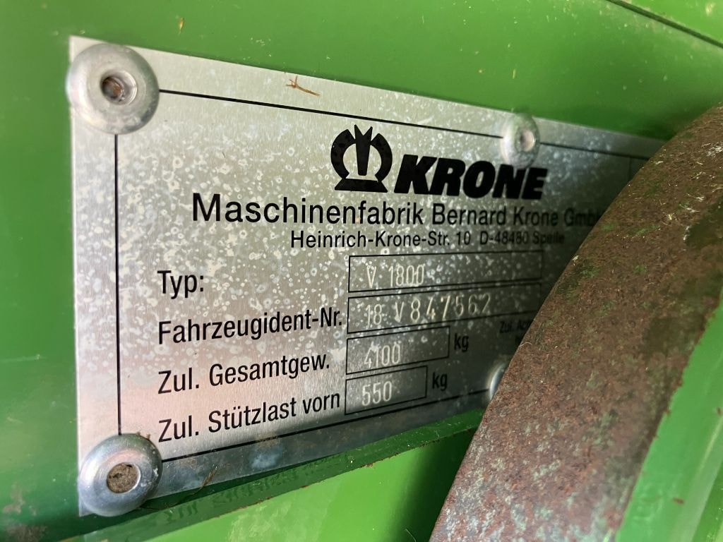 Presse balles rondes KRONE FORTIMA V 1800 - photo slide 32