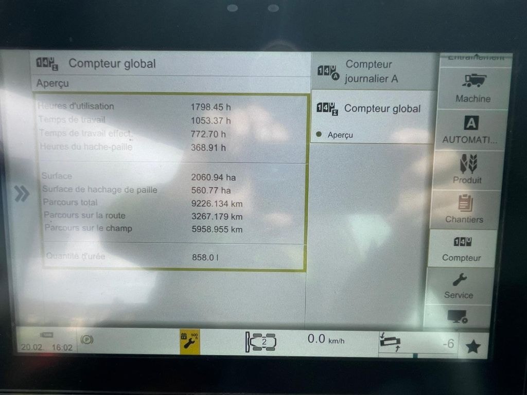 Moissonneuse CLAAS LEXION 6600 TRADITION - photo slide 54