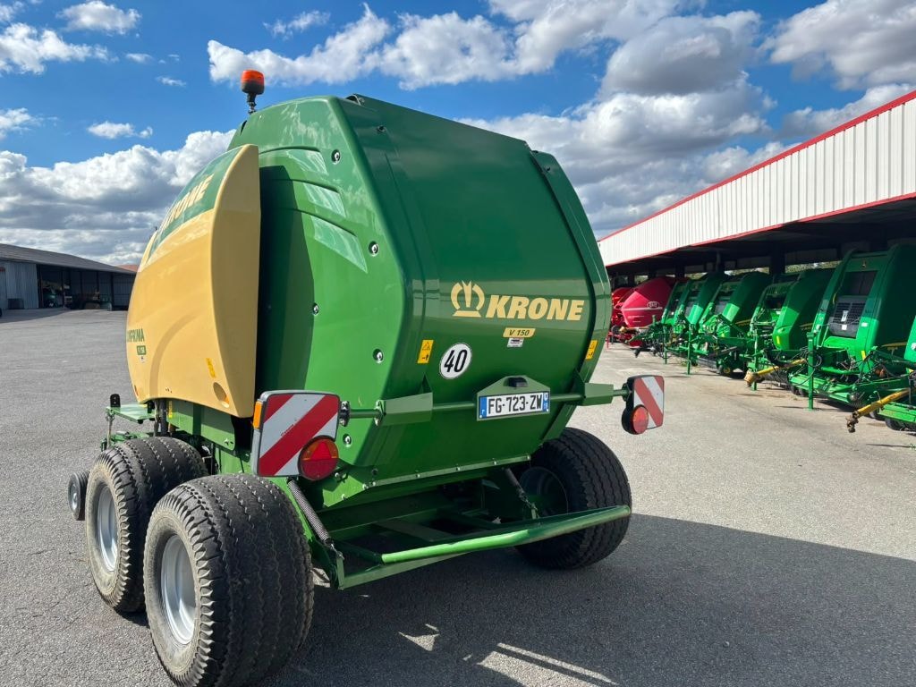 Presse balles rondes KRONE COMPRIMA V150 - photo slide 4