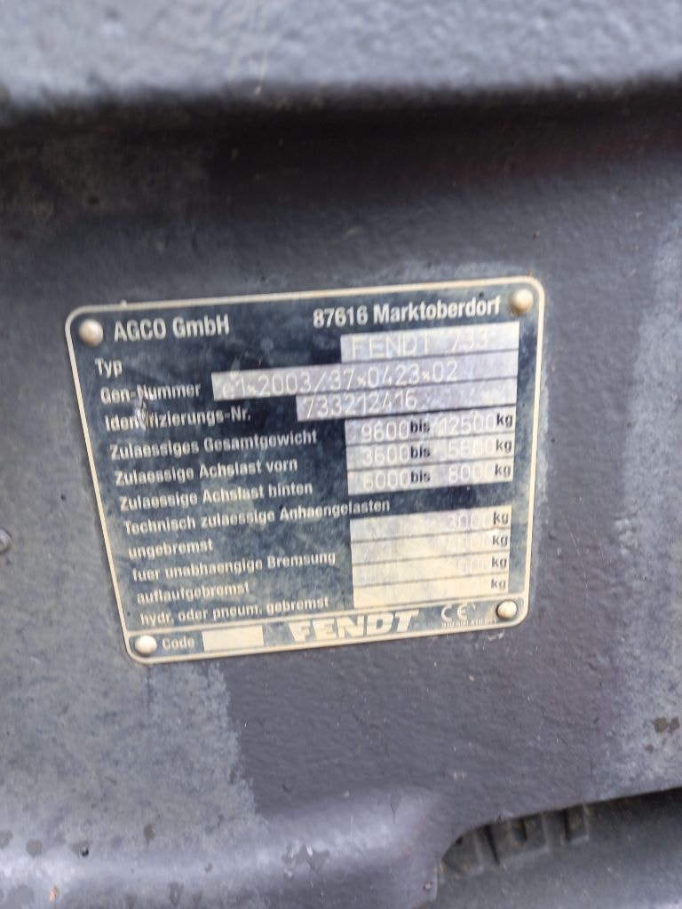 Tracteur FENDT 716 VARIO PROFI SCR  - photo slide 15