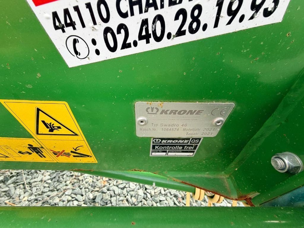 Andaineur KRONE R46 - photo slide 4
