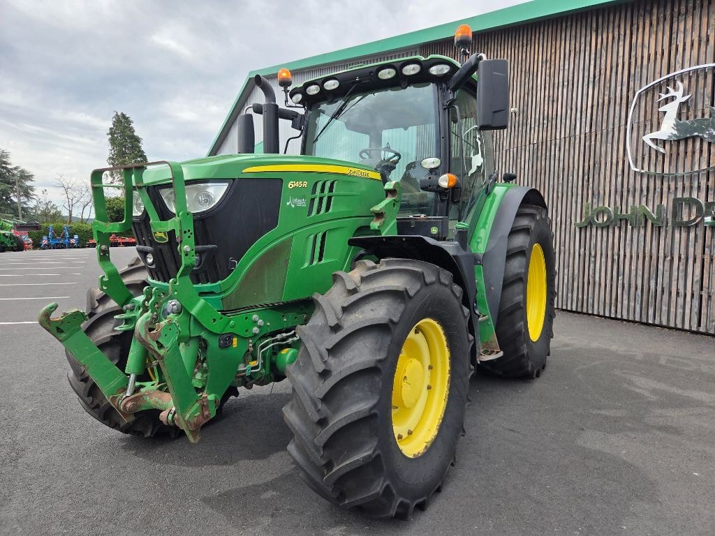 Tracteur chargeur JOHN DEERE 6145R - photo slide 1