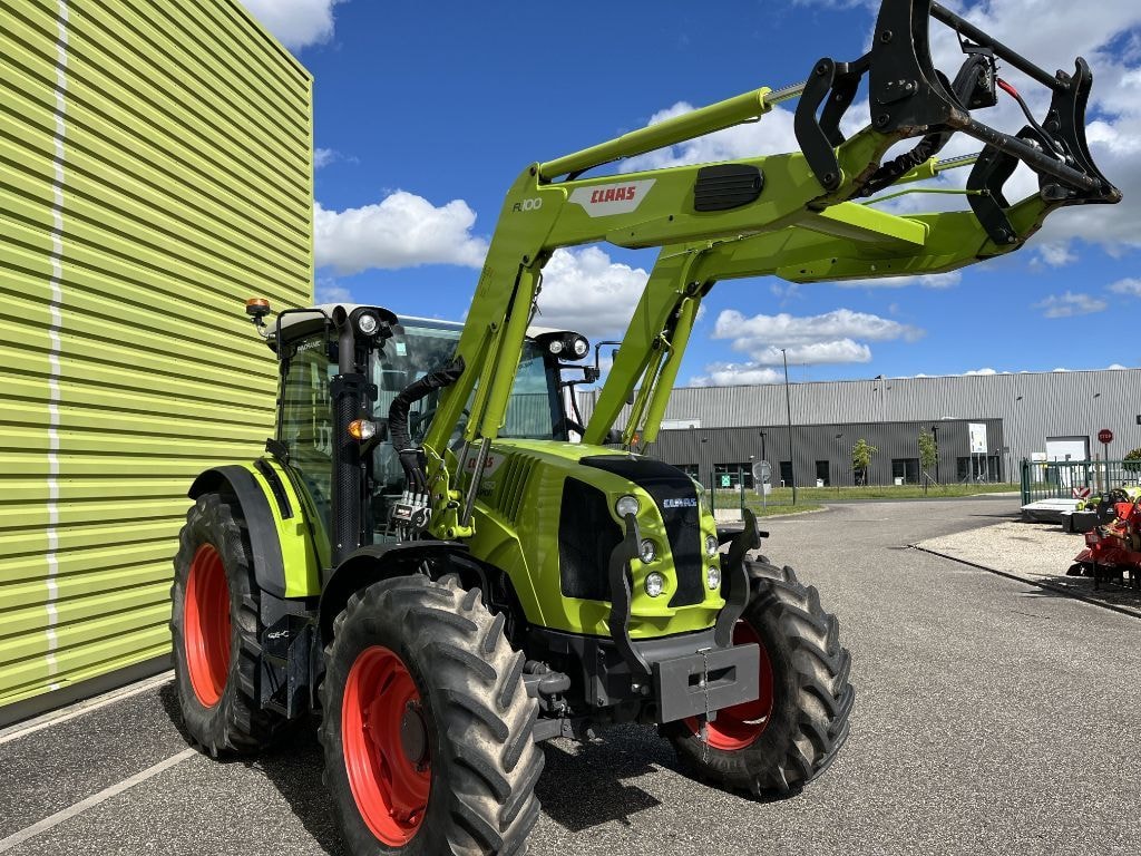Tracteur CLAAS Arion 450 PANORAMIC + FL 100 - photo slide 6