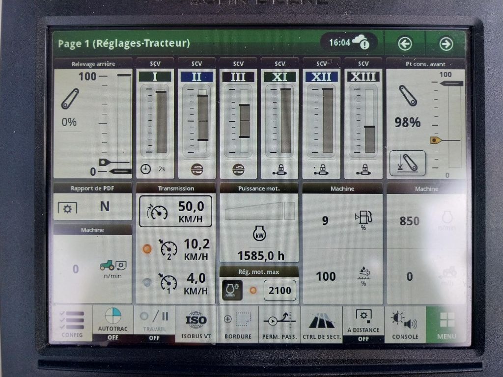 Tracteur chargeur JOHN DEERE 6R 140 - photo slide 8
