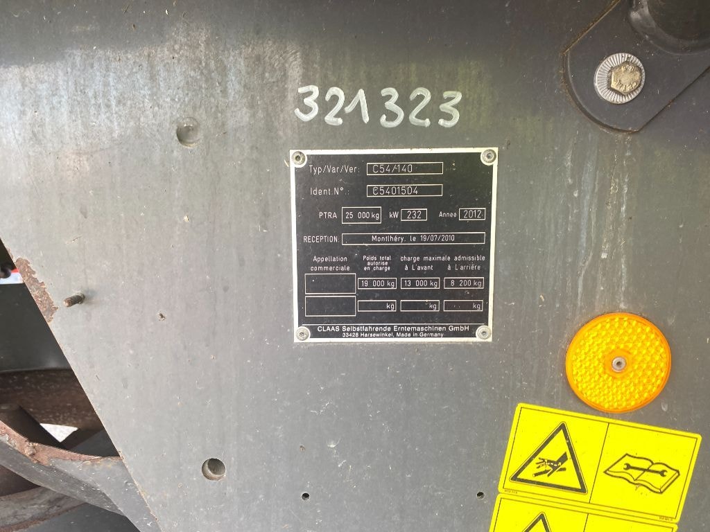 Moissonneuse CLAAS LEXION 650 4RM - photo slide 8
