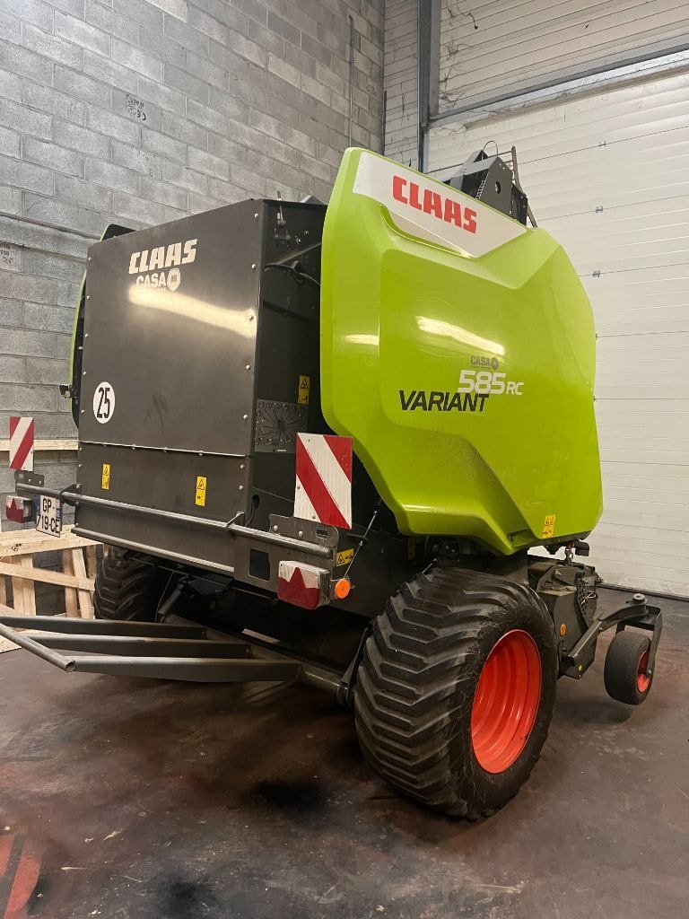 Presse balles rondes CLAAS 585rc - photo slide 10