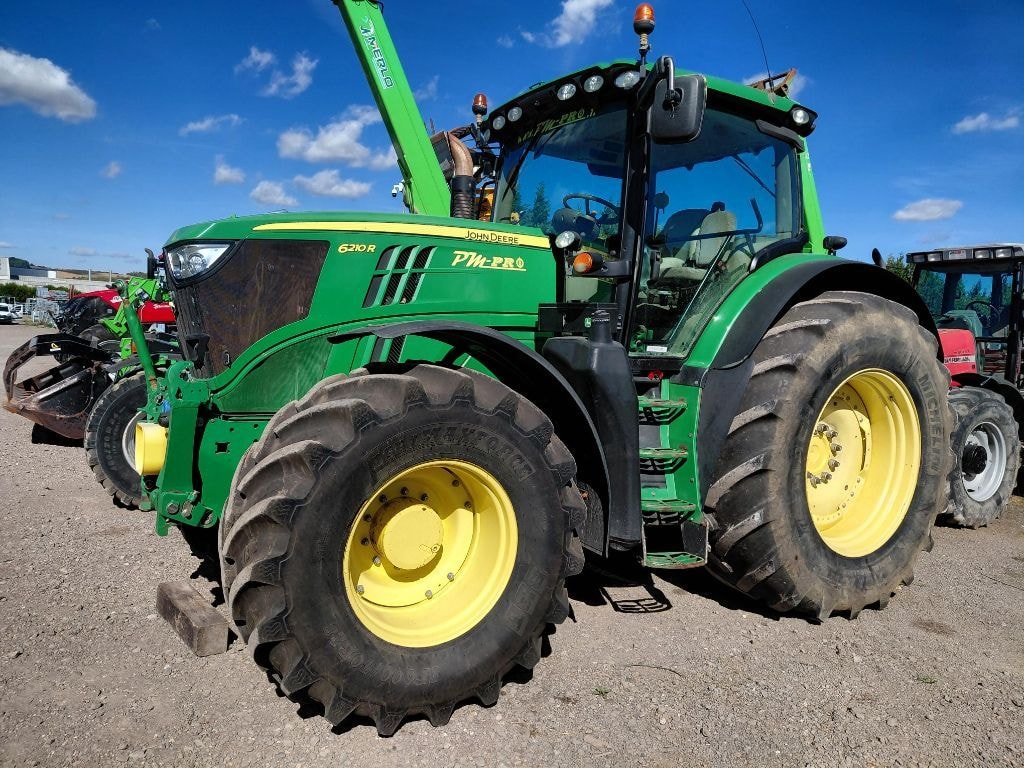 Tracteur JOHN DEERE 6210 R AP - photo slide 1