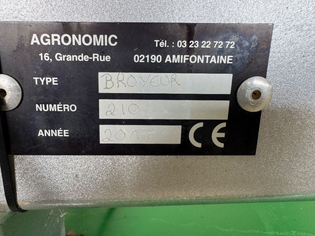 Broyeur de fanes AGRONOMIC 4x90 - photo slide 7
