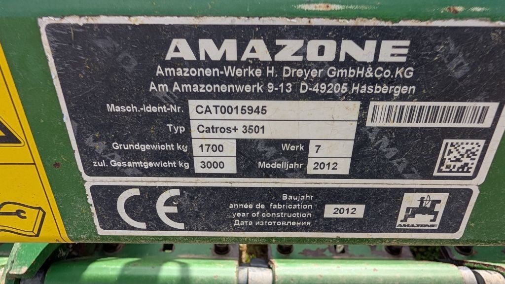Dechaumeur AMAZONE Catros+3501 - photo slide 11