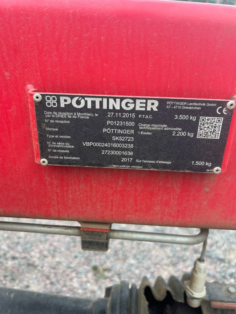 Andaineur POTTINGER TOP 762C - photo slide 4