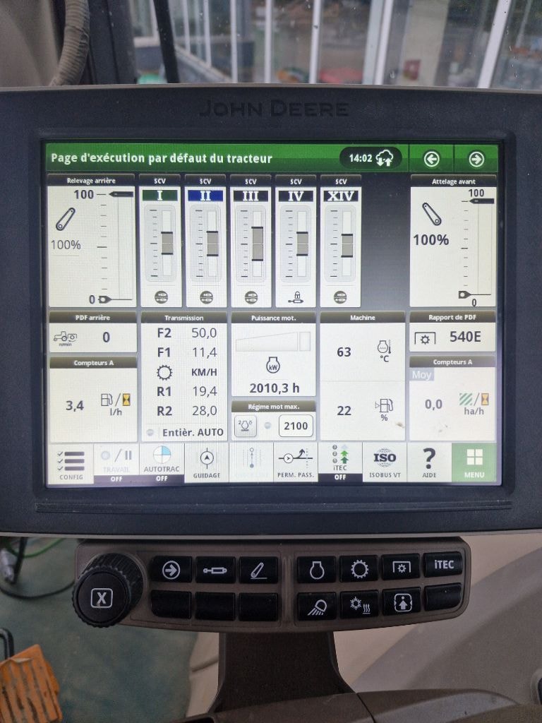 Tracteur JOHN DEERE 6250R - photo slide 14