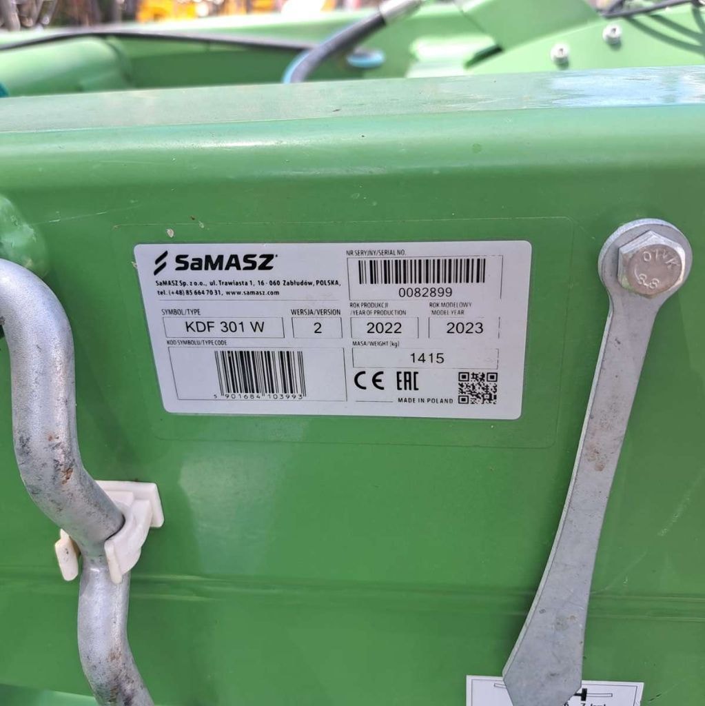 Faucheuse conditionneuse SAMASZ KDF 301W - photo slide 10