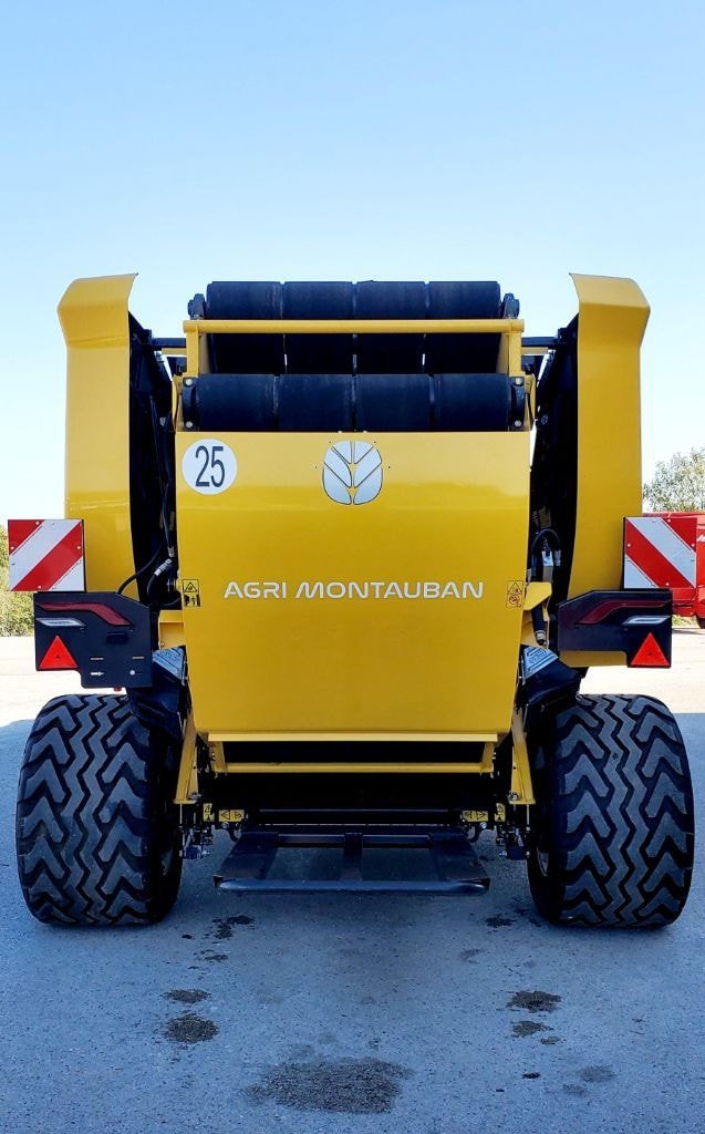 Presse balles rondes NEW HOLLAND Pro belt 165 CropCutter 25 couteaux - photo slide 16