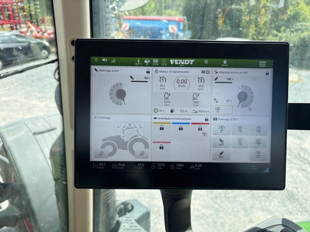 Tracteur FENDT 722 GEN 6 POWER - photo slide 19