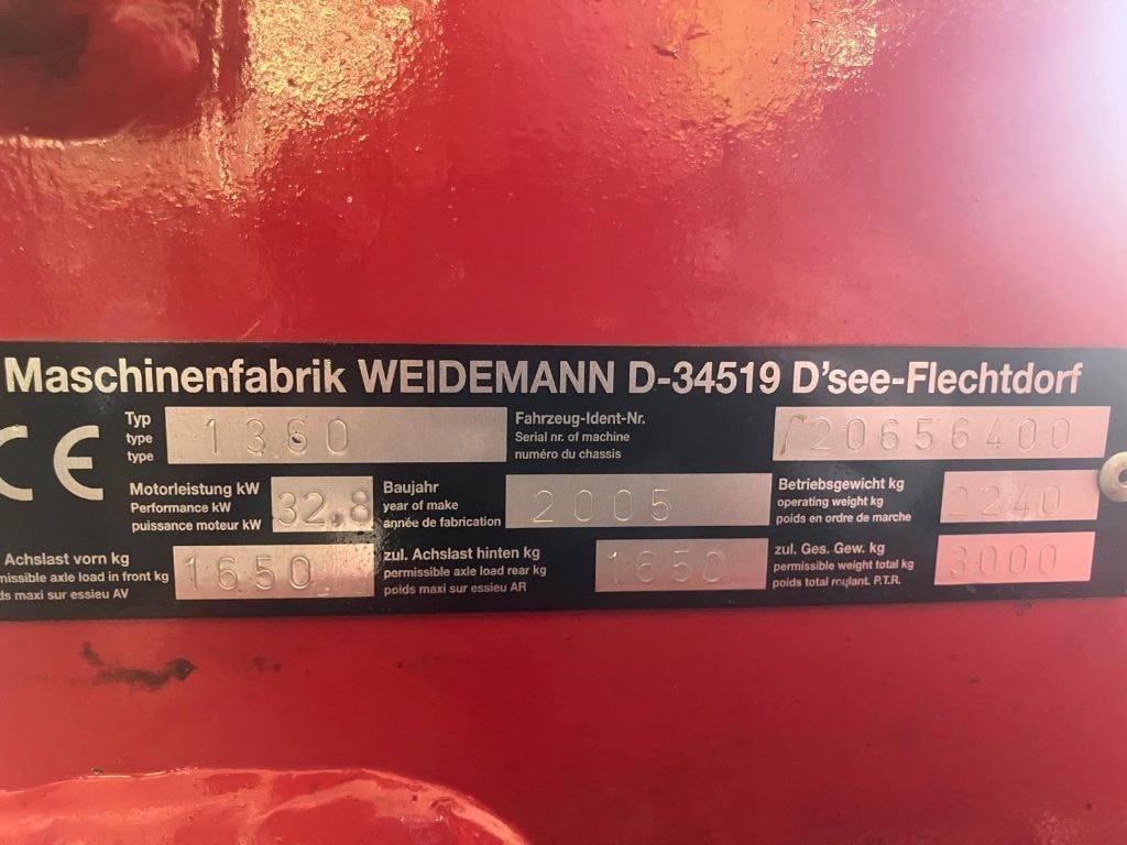 Valet de ferme WEIDEMANN 1360 - photo slide 9