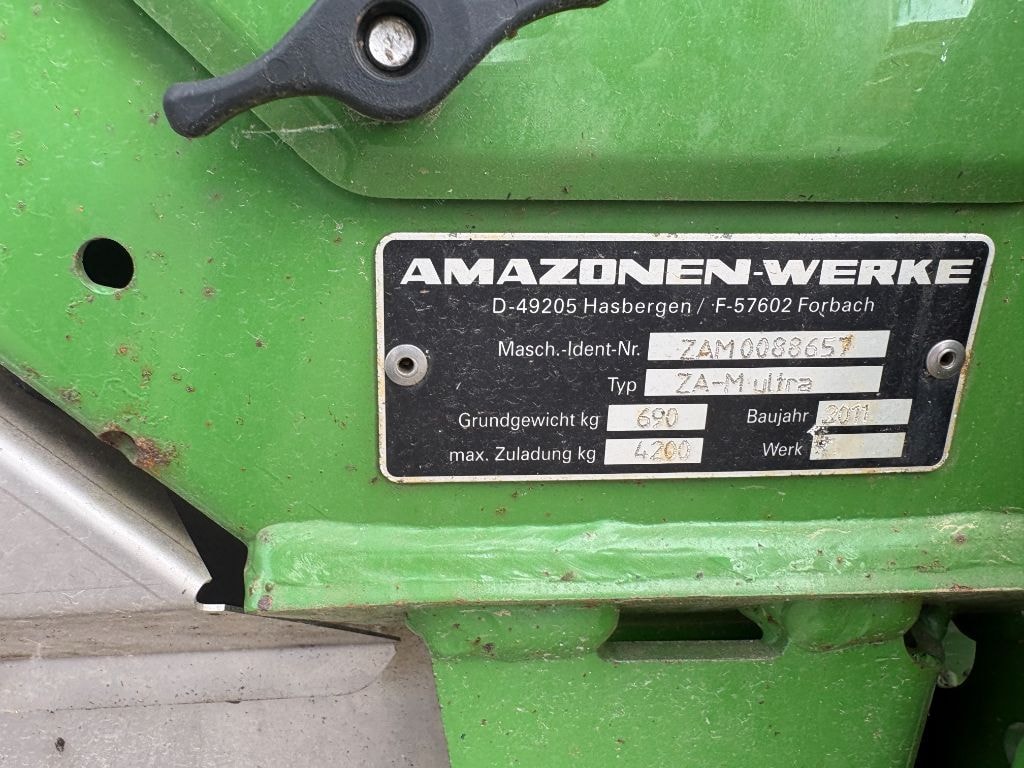 Epandeur engrais AMAZONE ZAM ultra 3600 - photo slide 6
