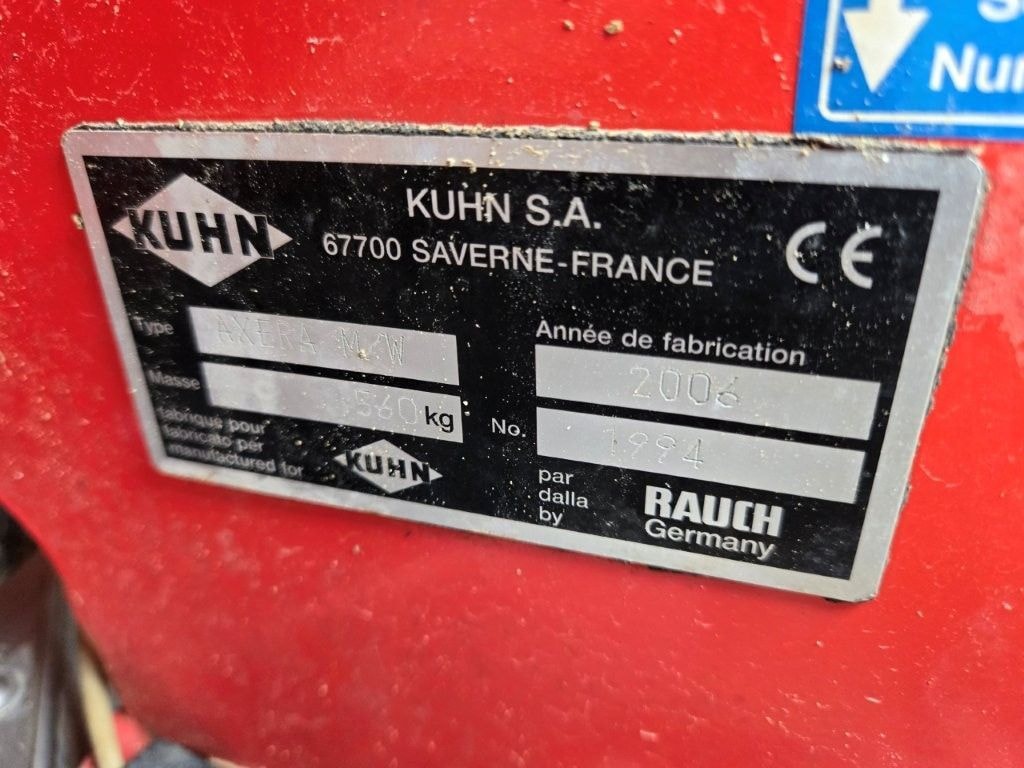 Epandeur engrais KUHN AXERA M/W GLB1400 - photo slide 19