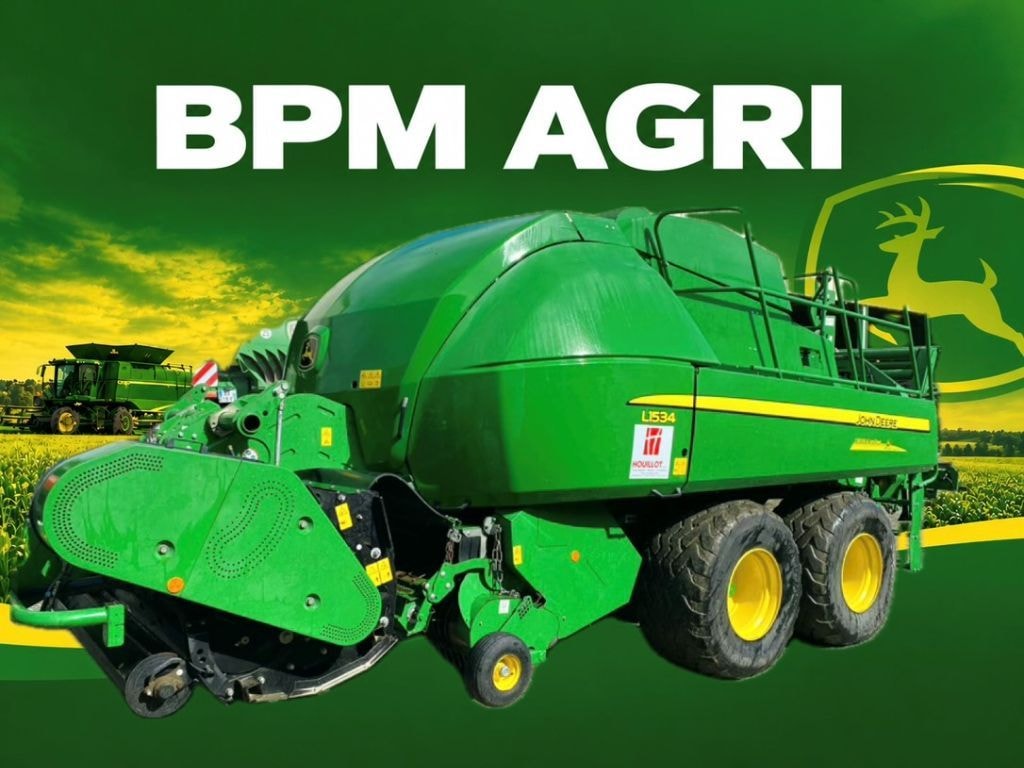 Presse haute densite JOHN DEERE L1534 - photo slide 1