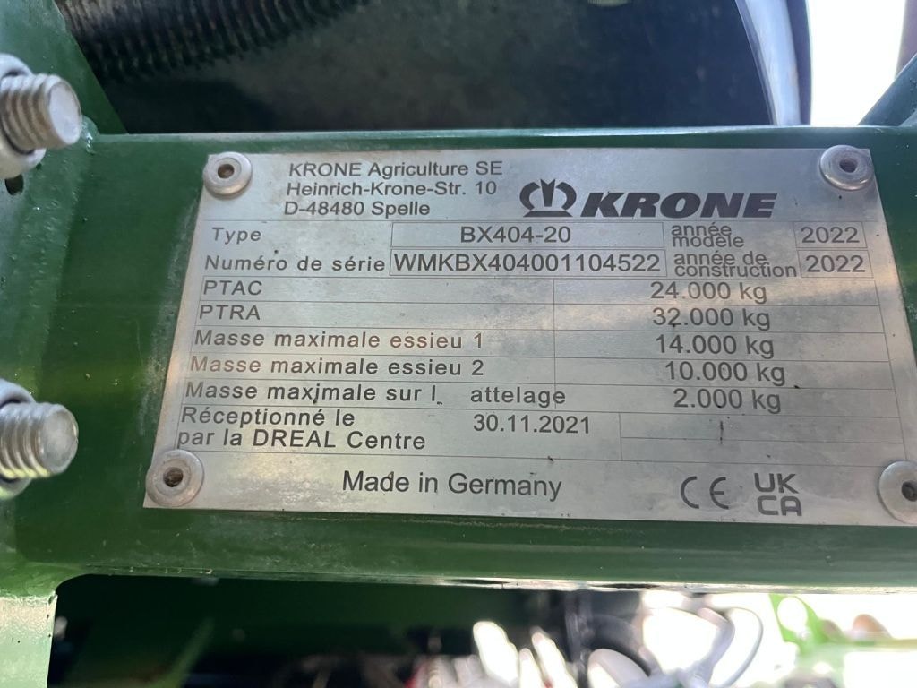 Ensileuse KRONE Big x 780 - photo slide 24