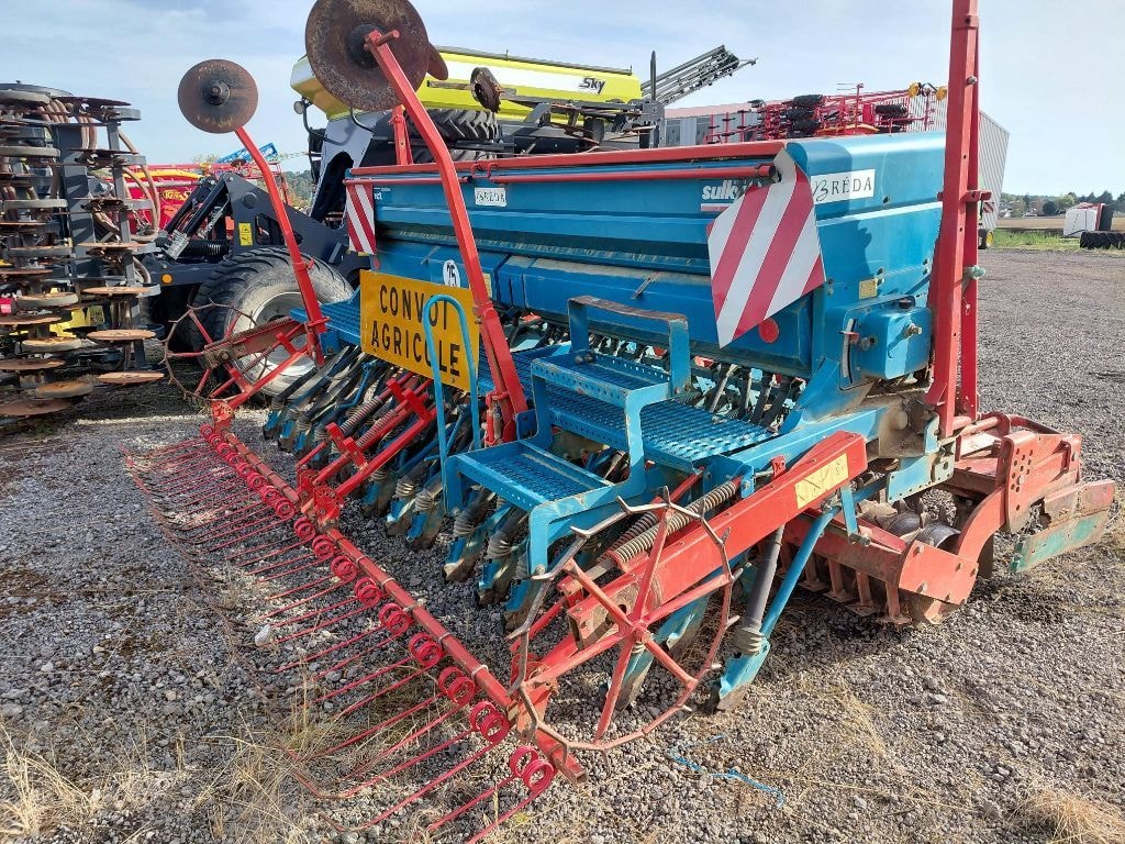 Combine de Semis KUHN HR 4001 M + SULKY COMPACT 4 M. - photo slide 2