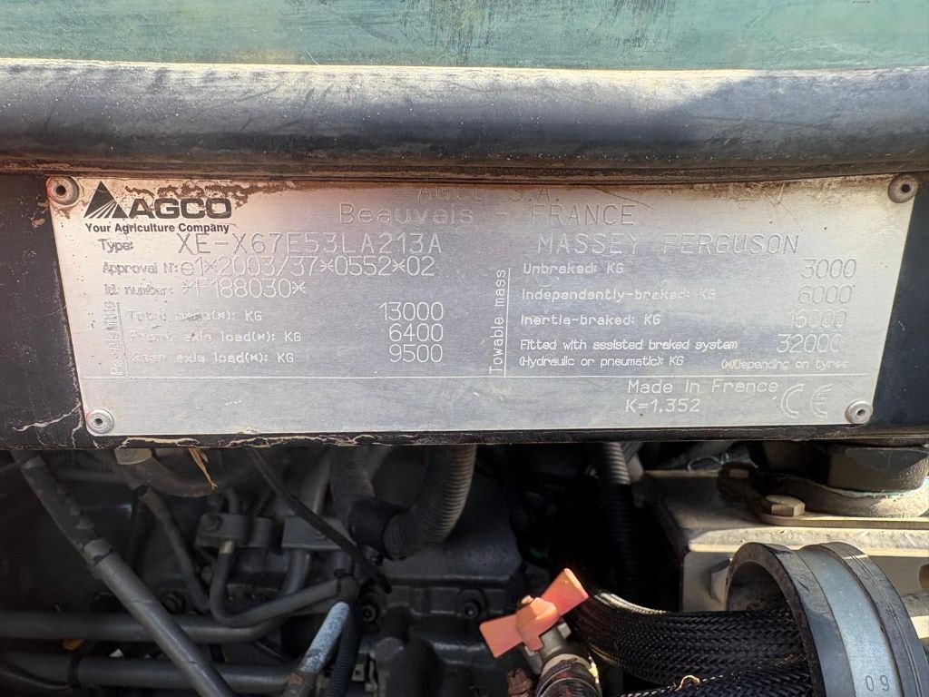 Tracteur MASSEY FERGUSON 7724 DYNA-6 EFFICIENT - photo slide 16
