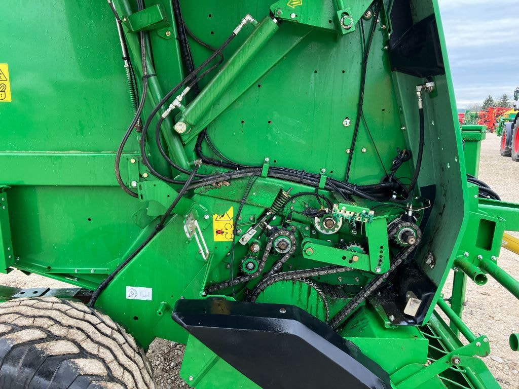 Presse balles rondes JOHN DEERE 864 MAXICUT - photo slide 14