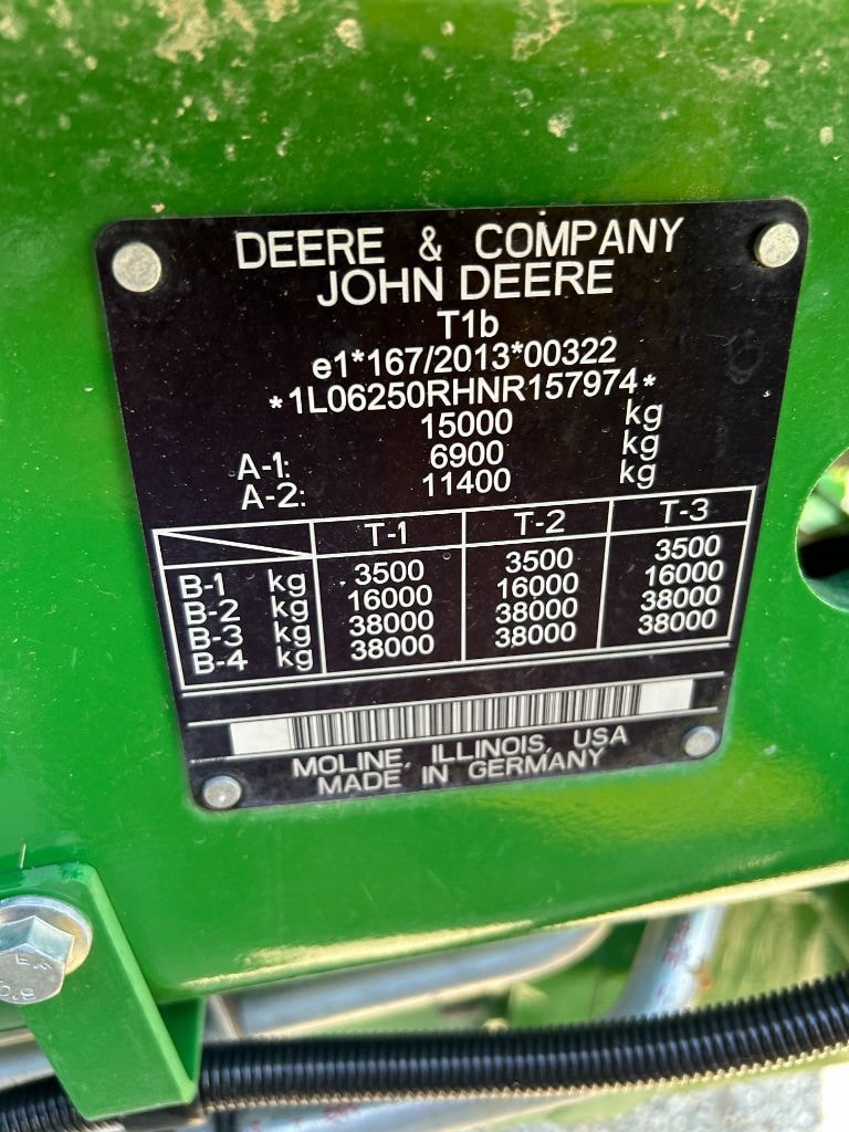 Tracteur JOHN DEERE 6R250 - photo slide 14