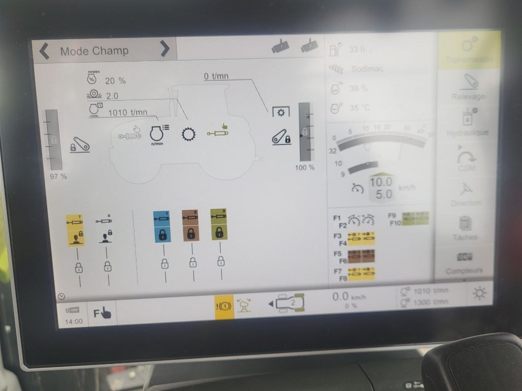 Tracteur CLAAS ARION 630 CEBIS - photo slide 8