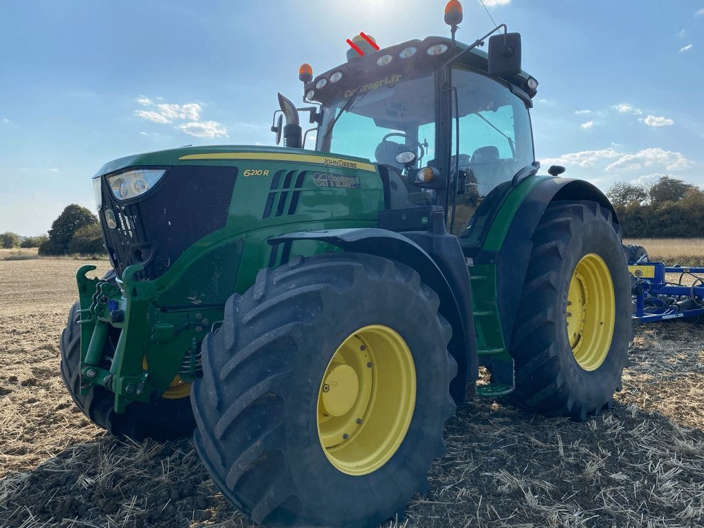 Tracteur JOHN DEERE 6210R - photo slide 1