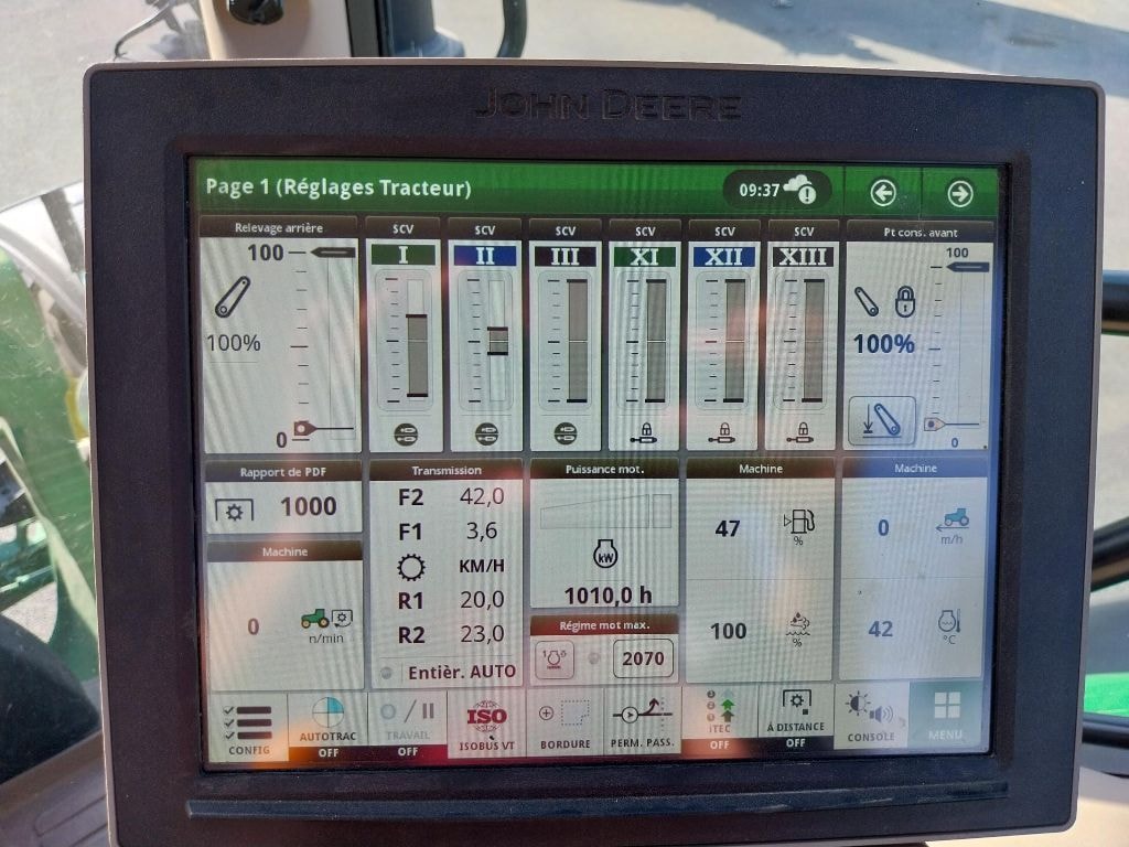 Tracteur JOHN DEERE 6R 110 - photo slide 9