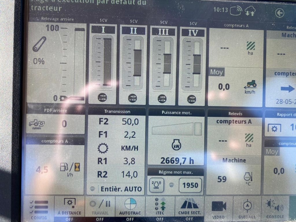 Tracteur JOHN DEERE 6195R - photo slide 25