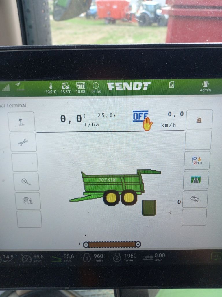 Epandeur fumier JOSKIN FERTI SPACE HORIZON 6011/17bu - photo slide 21